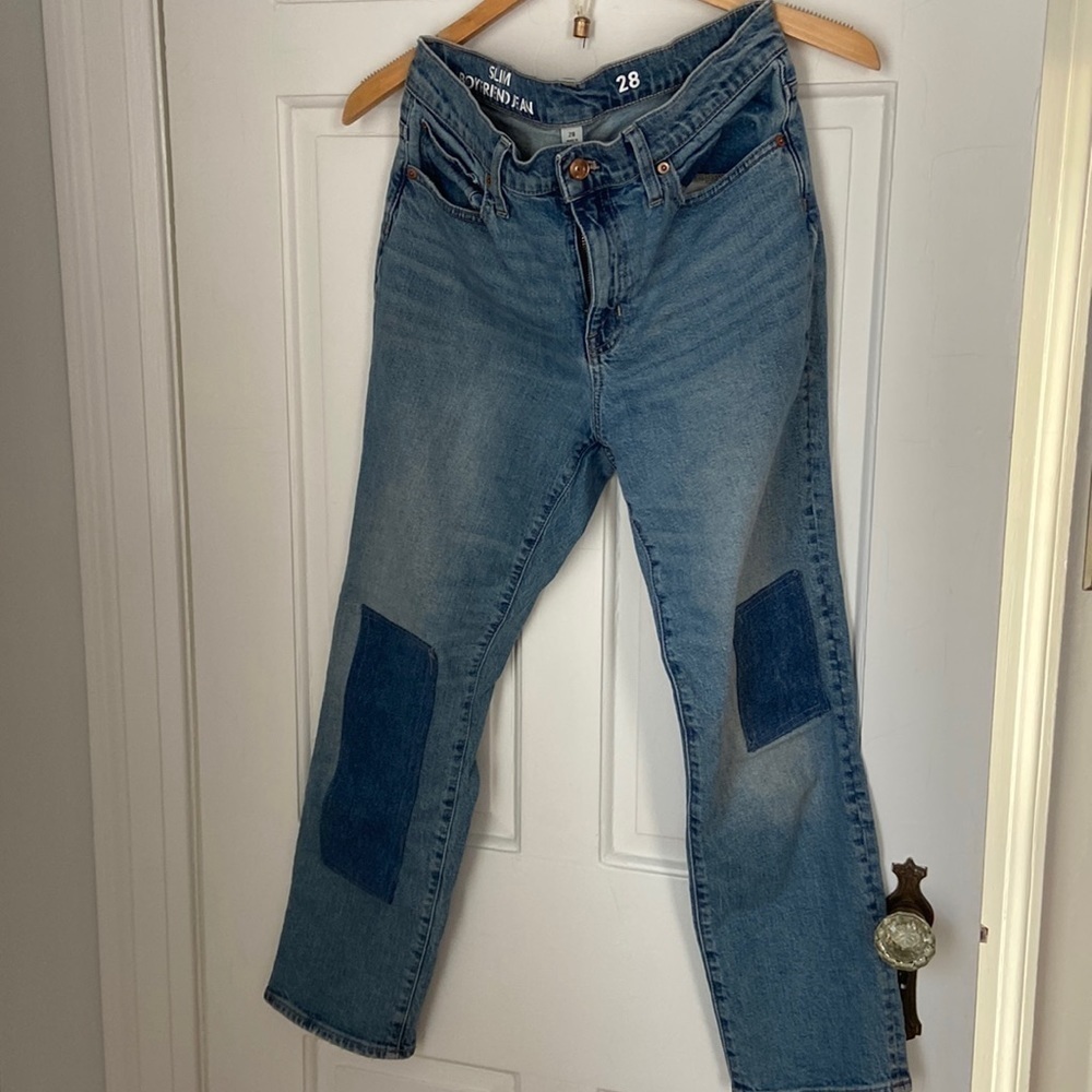 JCrew slim boyfriend jean